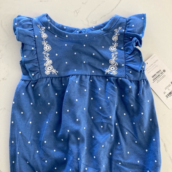 NWT Carter’s Floral Onsie - Picture 5 of 5